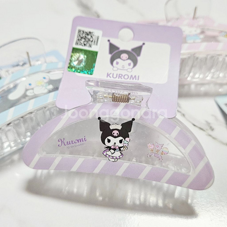 산리오 집게핀 헤어올림핀 헤어핀 새상품--3