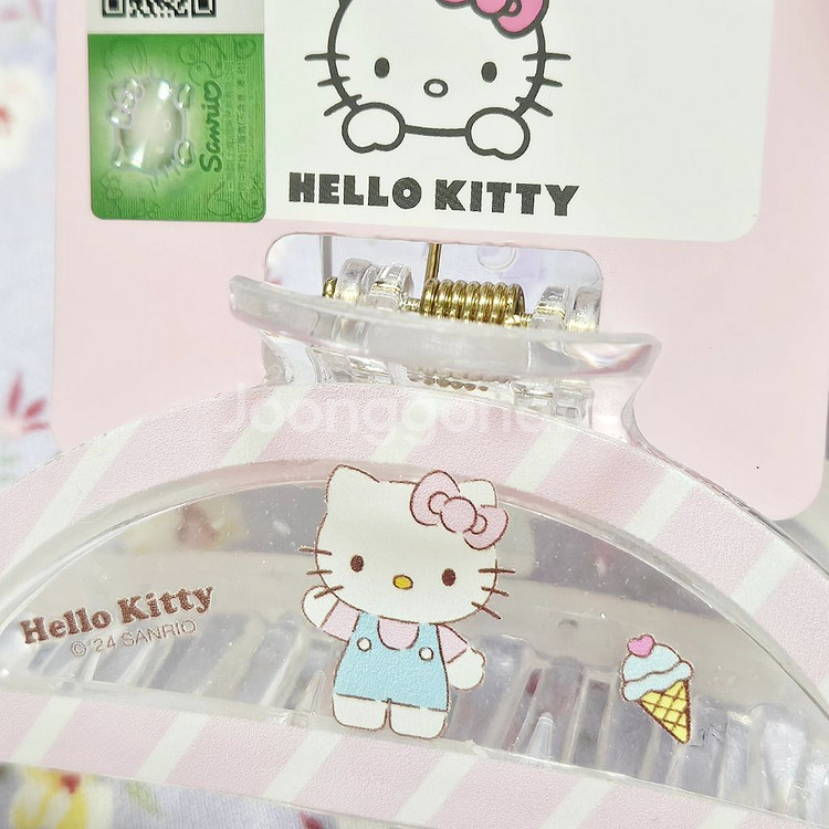 산리오 집게핀 헤어올림핀 헤어핀 새상품--6