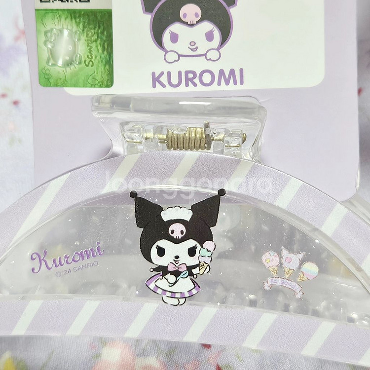 산리오 집게핀 헤어올림핀 헤어핀 새상품--5