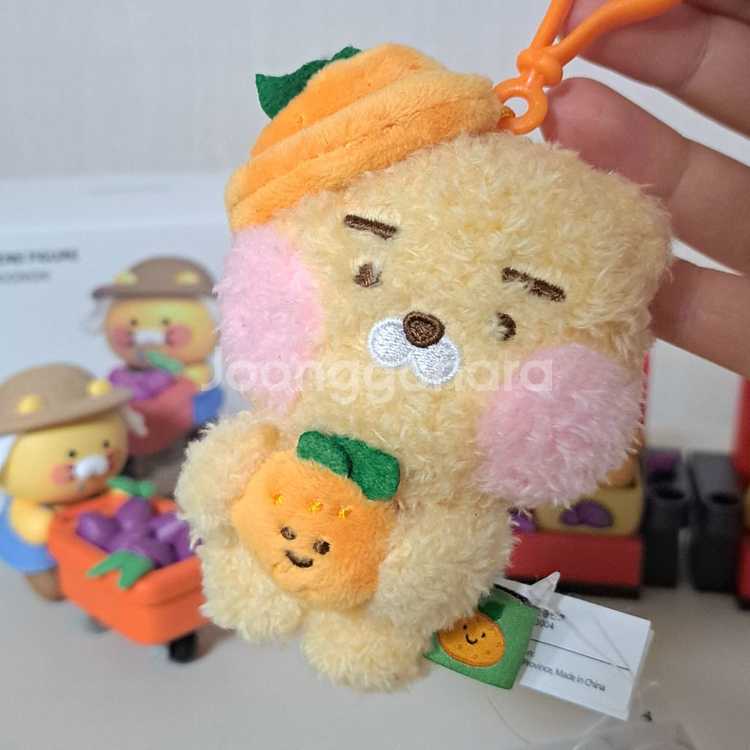 카카오 춘식이 피규어 라이언 제주 인형 키링--3