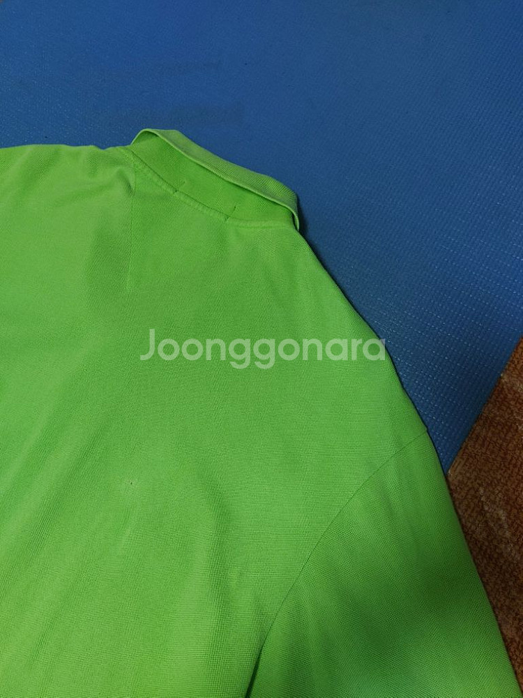 빈폴 카라 반팔티 105[실측가슴반품 57cm] 실측상--8
