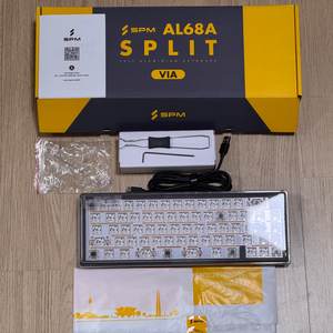 spm al68a 풀알루 키보드 (블랙)