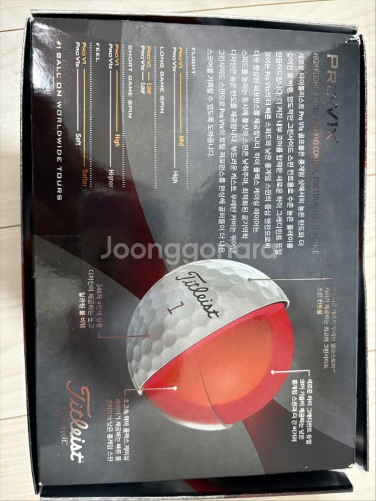 TITLEIST 골프공 12개입 새상품--1