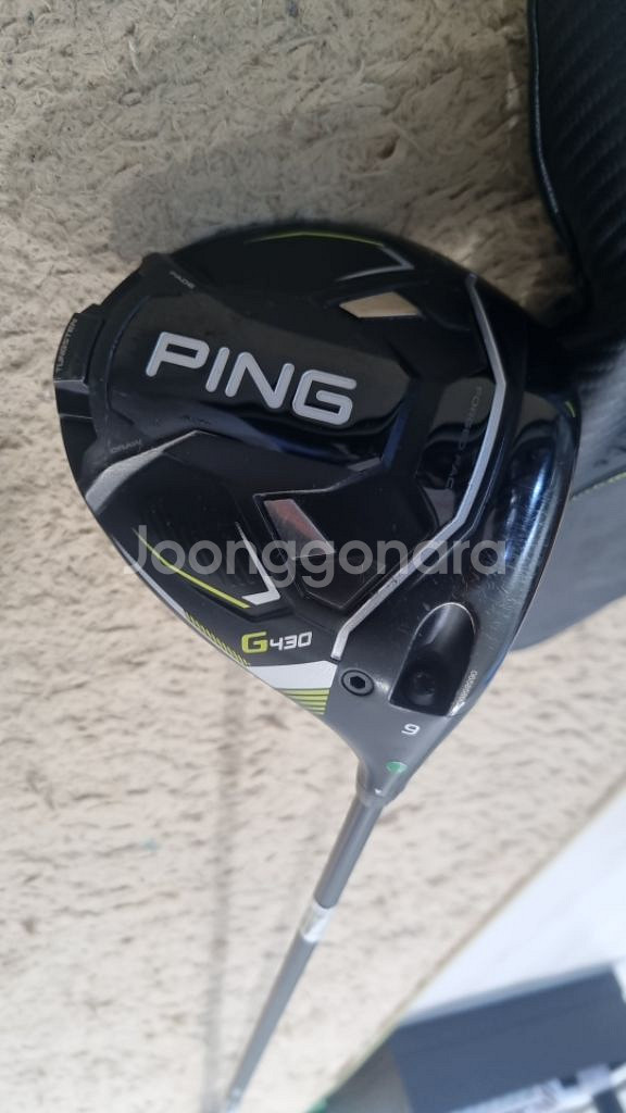 핑 드라이버 430Max 9도 + 425 스탁샤프트 S--0