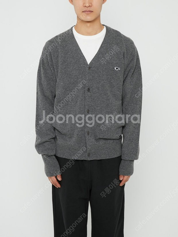 [5size] 네이더스 메리노 울 가디건_ 그레이--7