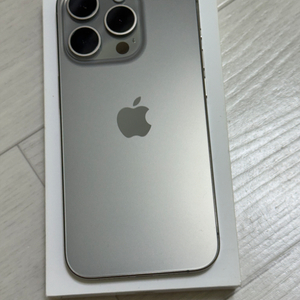아이폰15프로 256gb 네츄얼티타늄