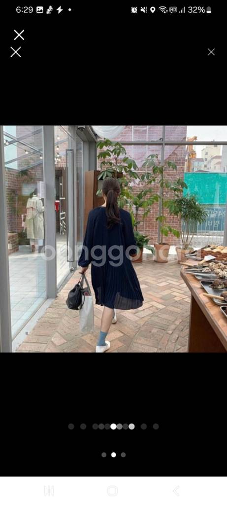 프롬비기닝 플리츠원피스--1