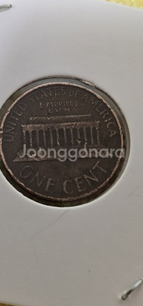 1963년1센트 6숫자 에러동전--2