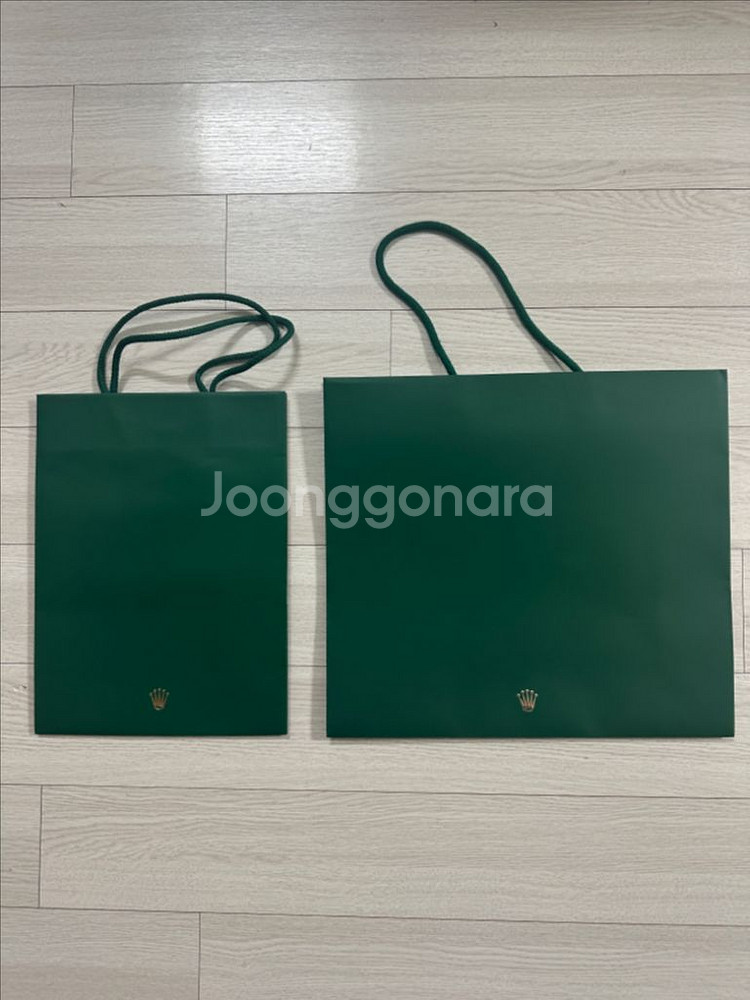 롤렉스 정품 쇼핑백 대형, 소형--0