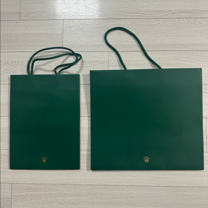 롤렉스 정품 쇼핑백 대형, 소형
