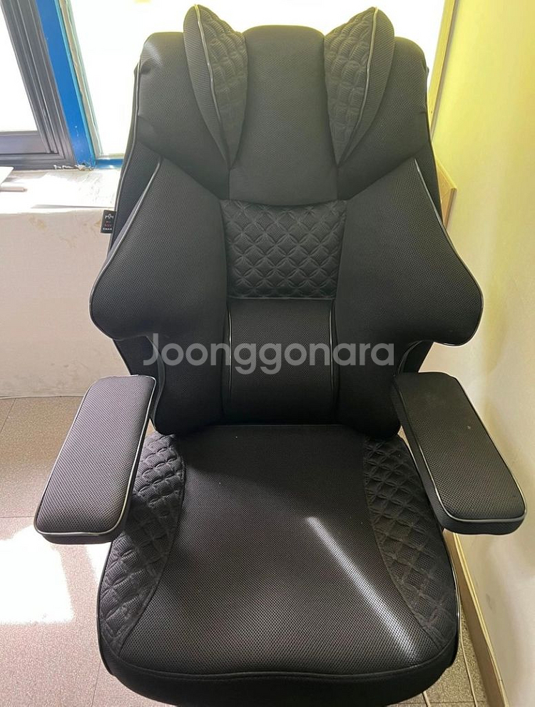 클라우드백 마이사이즈 체어 블랙 게이밍의자 중역의자--1