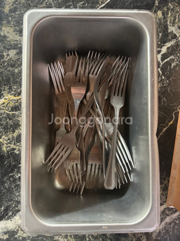 식당 업소용 수저 젓가락 나이프 포크 판매합니다--2