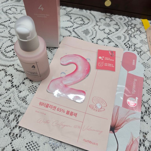 (미개봉새상품) 넘버즈인 4번세럼 + 콜라겐마스크팩