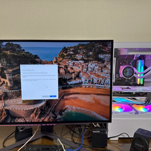 lg 27gr95qe qhd 240hz 모니터 팝니다