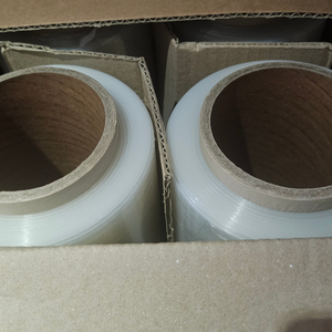 스트레치 필름 보관 창고 투명 파렛트랩