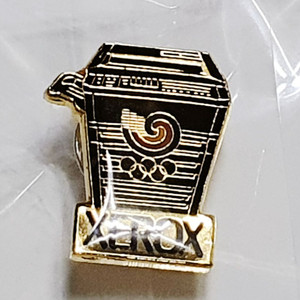 88서울올림픽 공식스폰서 XEROX 핀뱃지