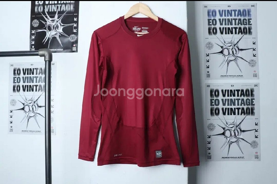 (XL) 나이키 긴팔티셔츠 컴뱃 야구 언더셔츠--1