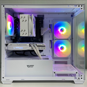 라이젠9600X,RTX3070 화이트PC본체