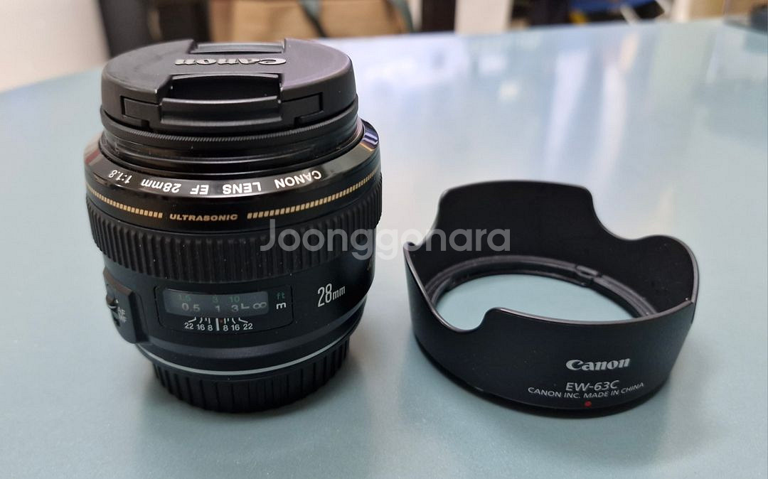 캐논 EF 28mm F1.8 USM 단렌즈--1