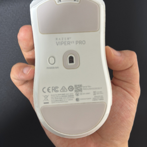 레이저 viper v3 pro 바브삼 화이트