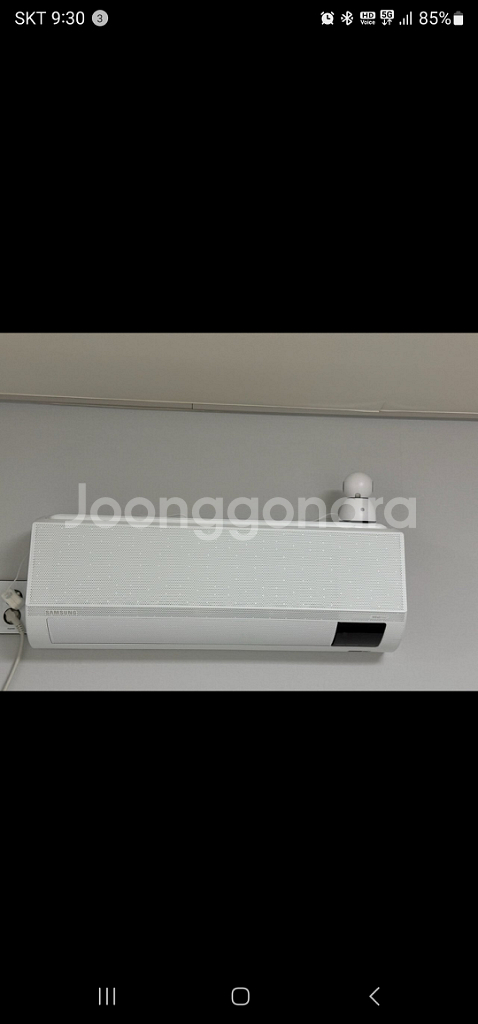 삼성무풍 2in1용 벽걸이 에어컨 실내기만(실외기없음)--0