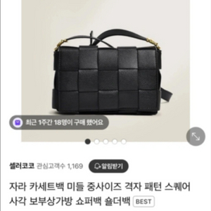 (새상품)자라zara 카세트백