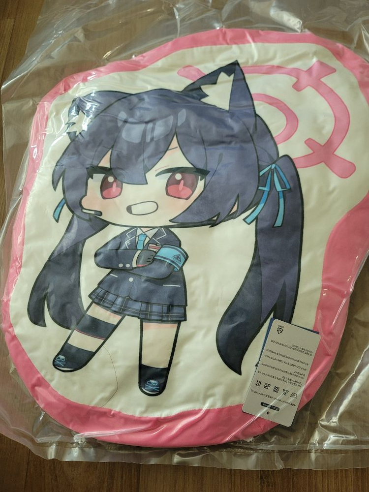 블루아카이브 시바세키 팝업 캐릭터 쿠션 5종 일괄 이미지