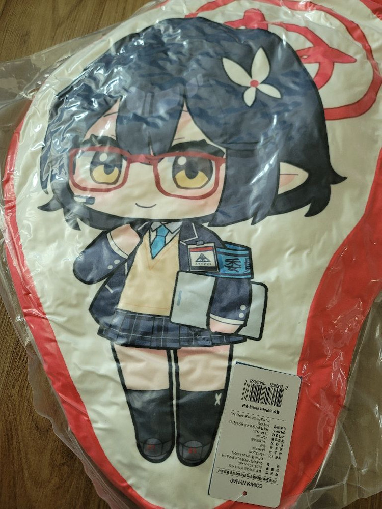 블루아카이브 시바세키 팝업 캐릭터 쿠션 5종 일괄 이미지