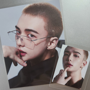 스트레이키즈 현진 지방시 특전 사진 엽서 포카 스키즈