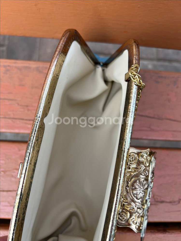 빈티지 한복 파우치 클러치 가방--3
