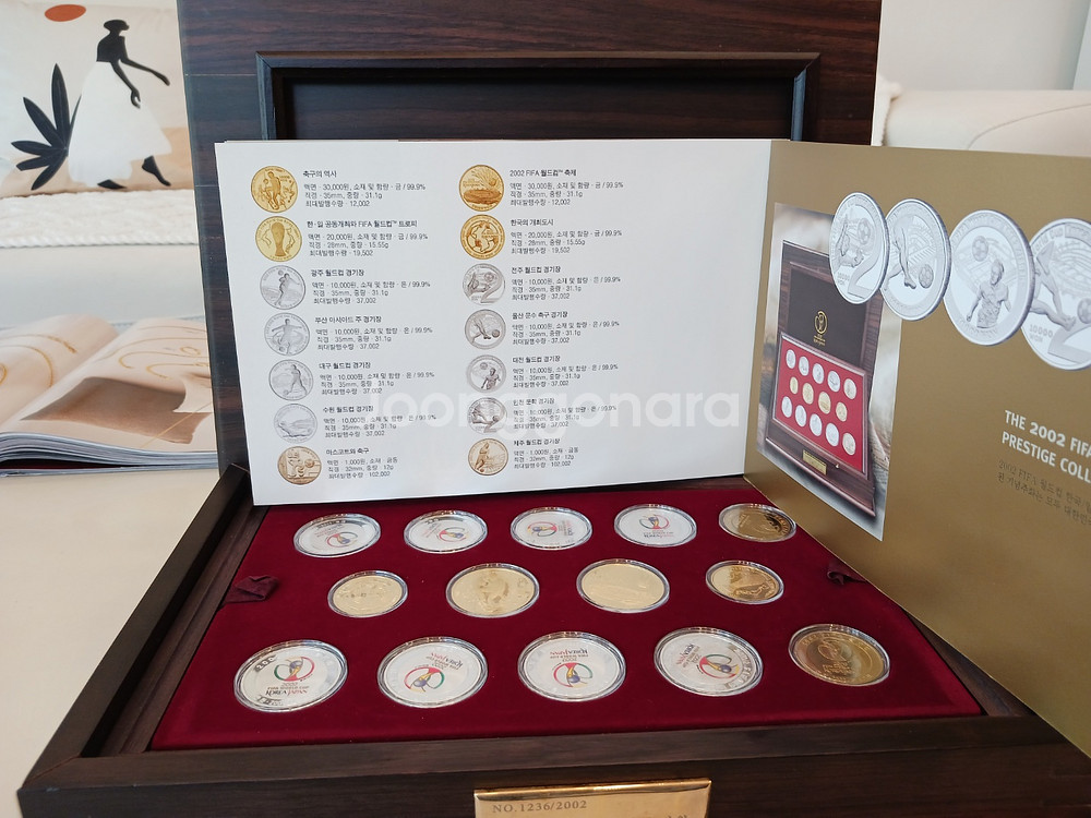 2002 FIFA 월드컵 기념주화 한정판 특별 기획세트--3