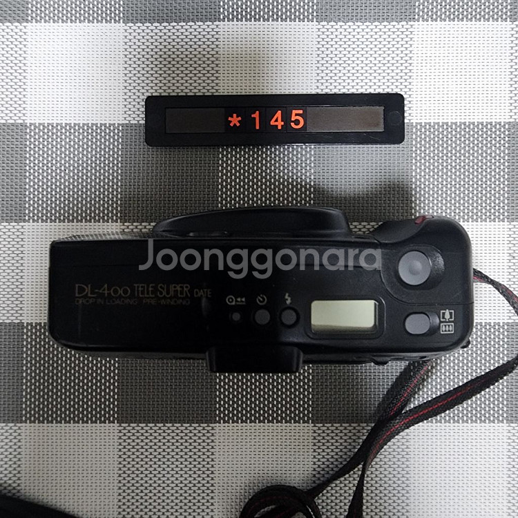 후지 DL 400 텔레 슈퍼 DATE 필름카메라--1
