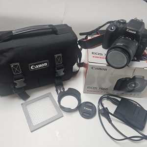 캐논 EOS 750D 카메라+EFS 18-55 렌즈