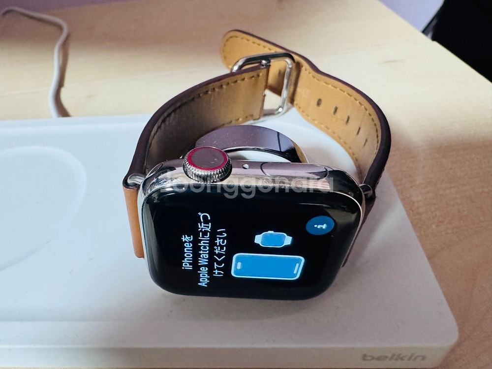 애플워치4 스테인리스 40mm 셀룰러/GPS--4
