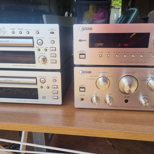 아남 AA-40 앰프,CD,튜너,카세트