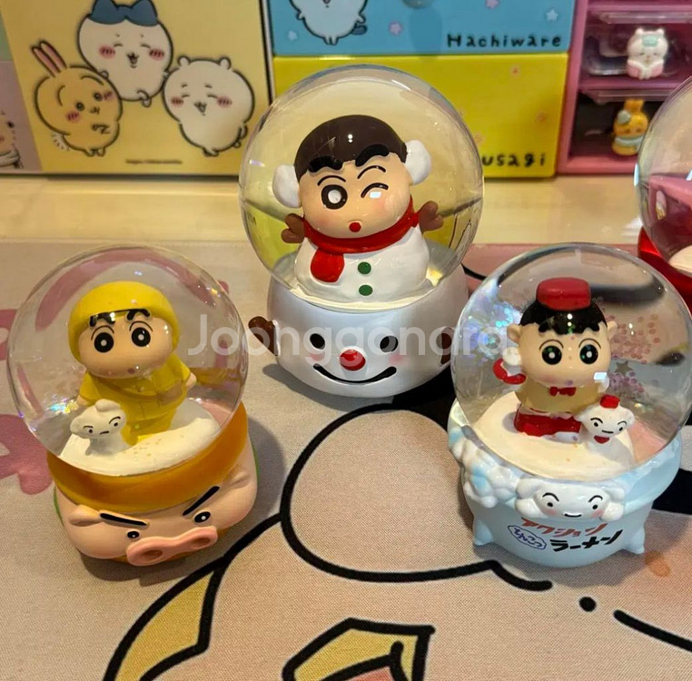 (일괄) 짱구 스노우볼 무드등--1