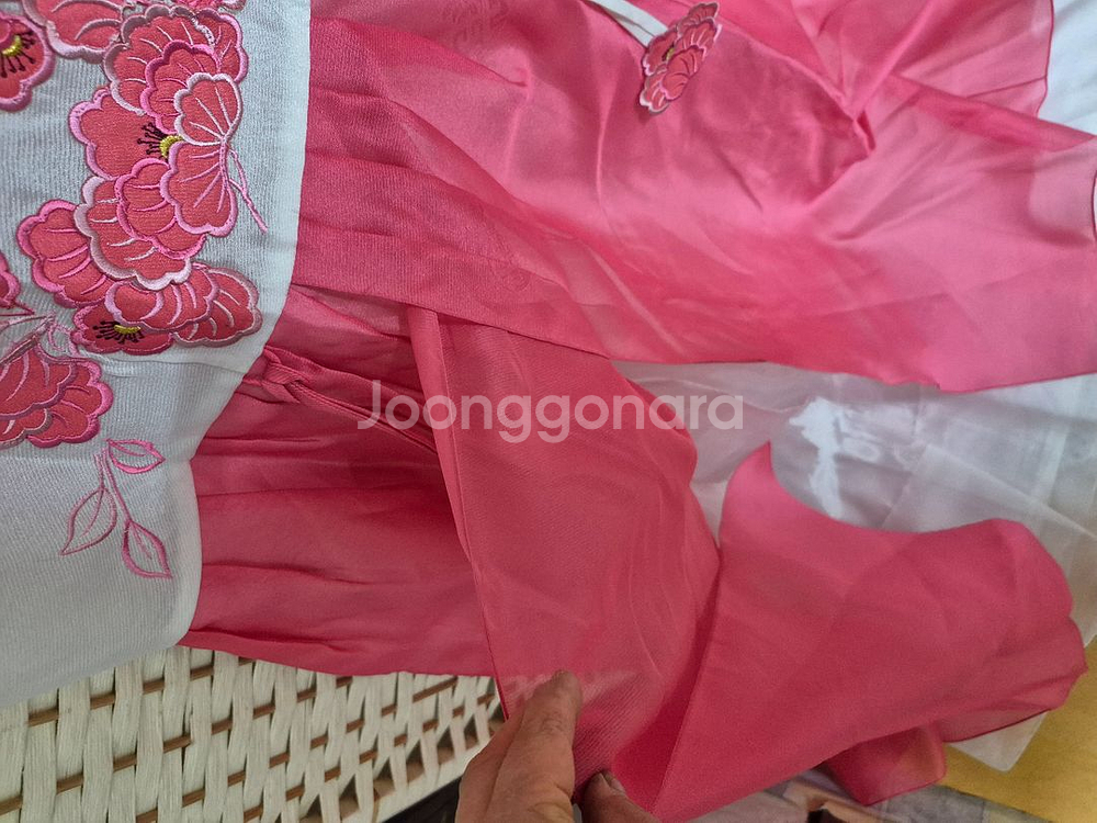 여성계량한복치마66드라이크리닝마침--2