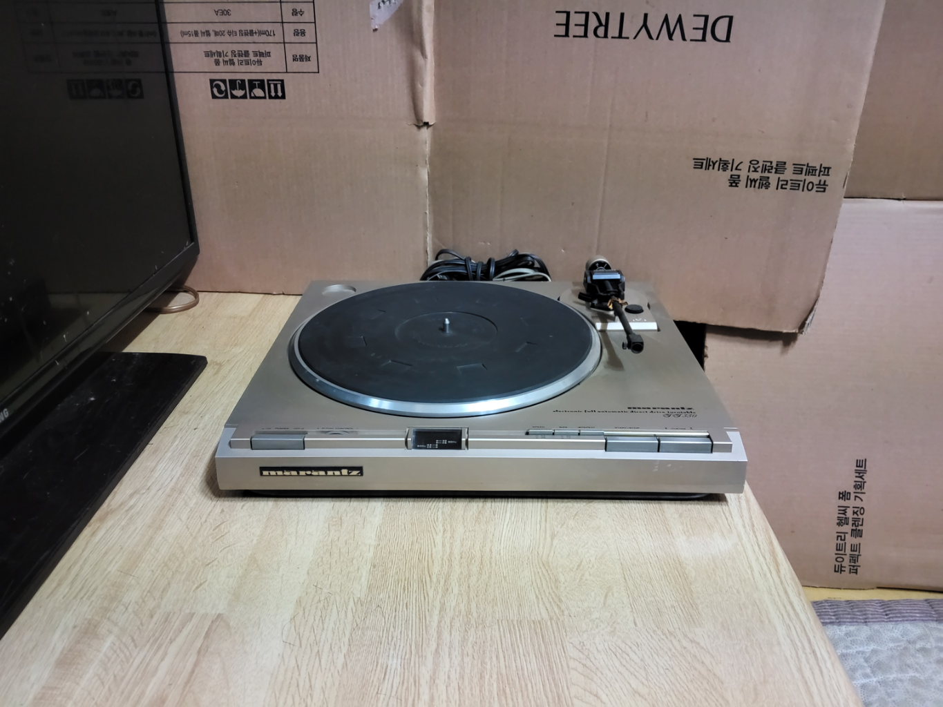 마란츠 LP 턴테이블 TT 330 고장품 (오디오 앰프