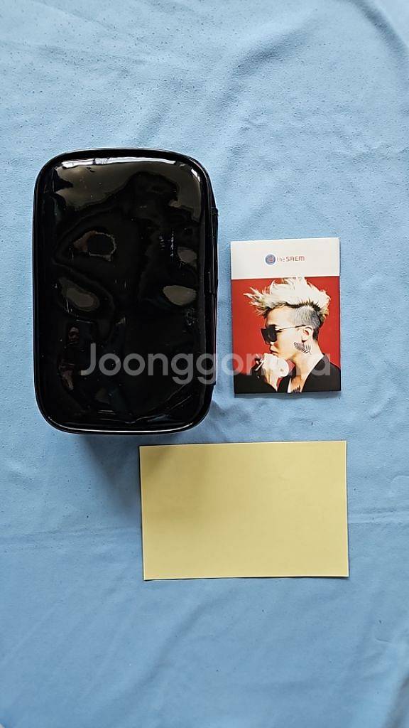 빅뱅 지드래곤 더샘 화보집 파우치 등 3종--1