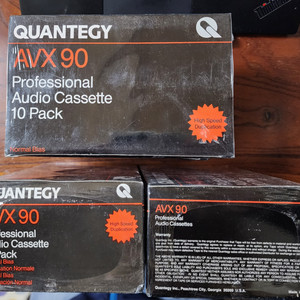 Quantegy AVX 90 프로용 노멀 공테이프 신품