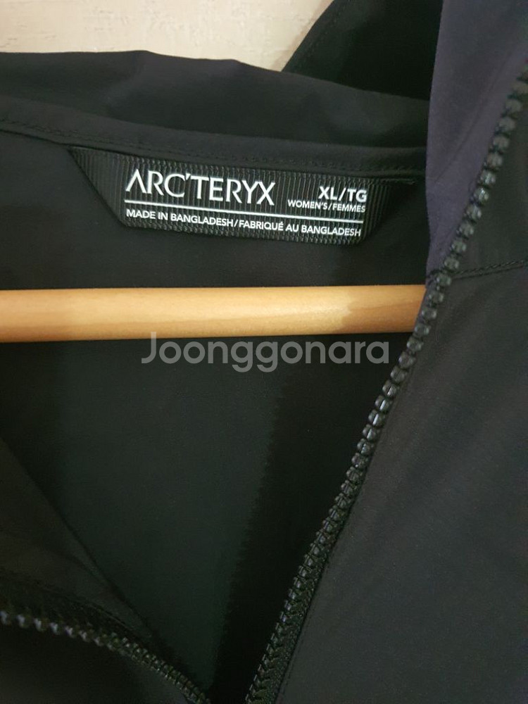 아크테릭스 스쿼미시 후디 블랙 xl--0