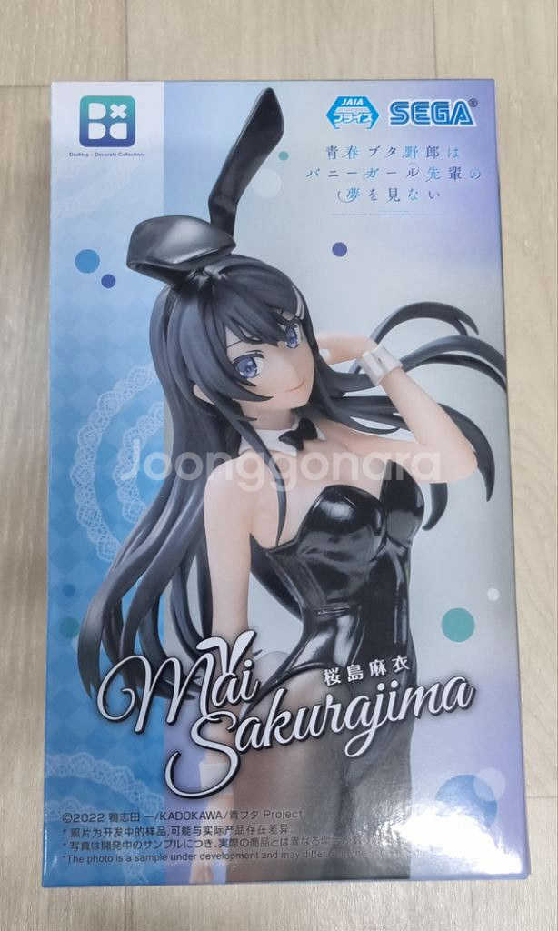 세가 청춘돼지 사쿠라지마 마이 바니걸 데스크탑 데코--0