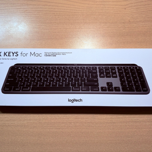로지텍 끝판왕(미개봉) mx keys s for mac
