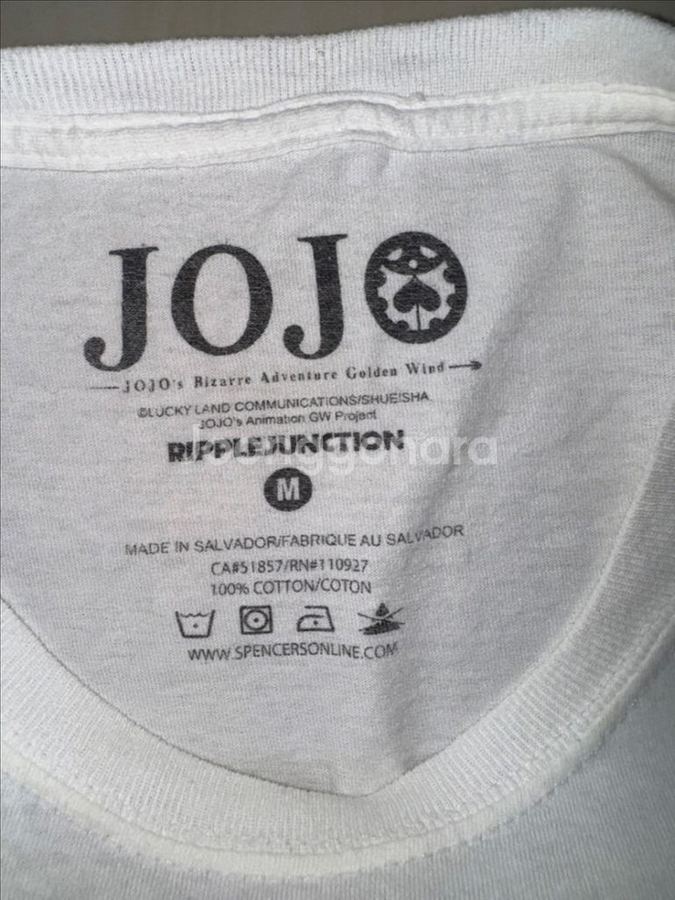 죠죠 jojo 골든 윈드 M 티셔츠--3