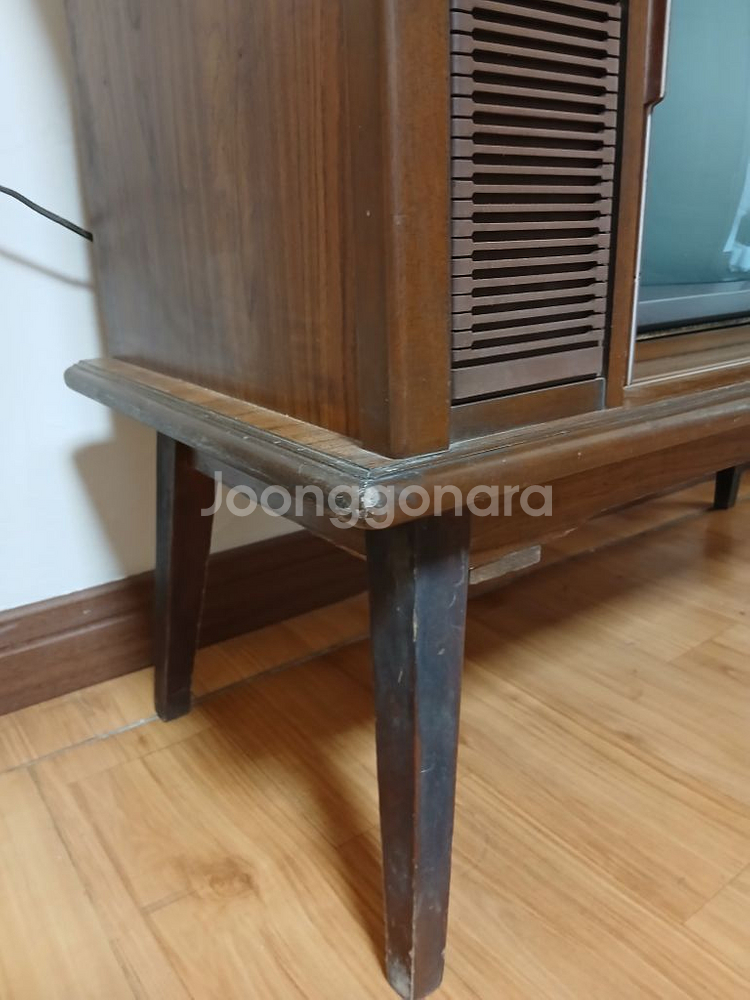 삼성 흑백 브라운관 tv 옛날 자바라 텔레비젼--5
