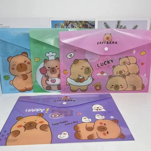 카피바라 L파일 포켓 문서 보관 가방 (새상품)