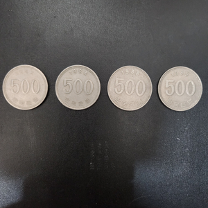 1982.1984.1988.1989년 500원