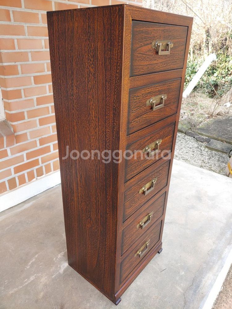 고가구 미니홀쭉이6단서랍장--2