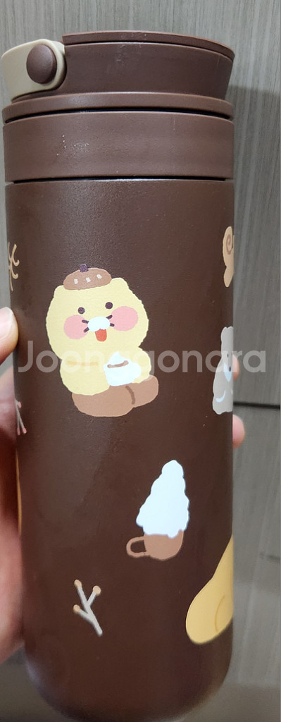 미사용)카카오프렌즈 스텐텀플러(475ml) 반값포함--6