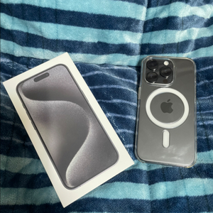 아이폰 15 pro 프로 256 블랙 (풀박스) 자급제
